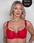 FINAL SALE - Divine Red Bra