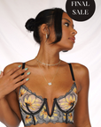 VENTE FINALE- Dahlia Bustier Sunflower