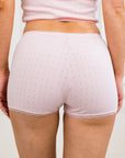 LILUNDERWEAR Fiona Short Rose - lingerie vue ensemble