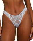 LILUNDERWEAR Chanel Brésilienne Bleu Glacial - culotte brésilienne vue de face