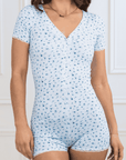 Sophia combishort Bleu