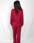 Cozy Dreams Pantalon Rouge