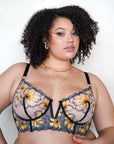 VENTE FINALE- Dahlia Bustier Sunflower