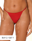 Daily Luxe String Rouge