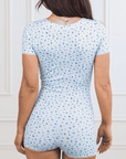 Sophia combishort Bleu