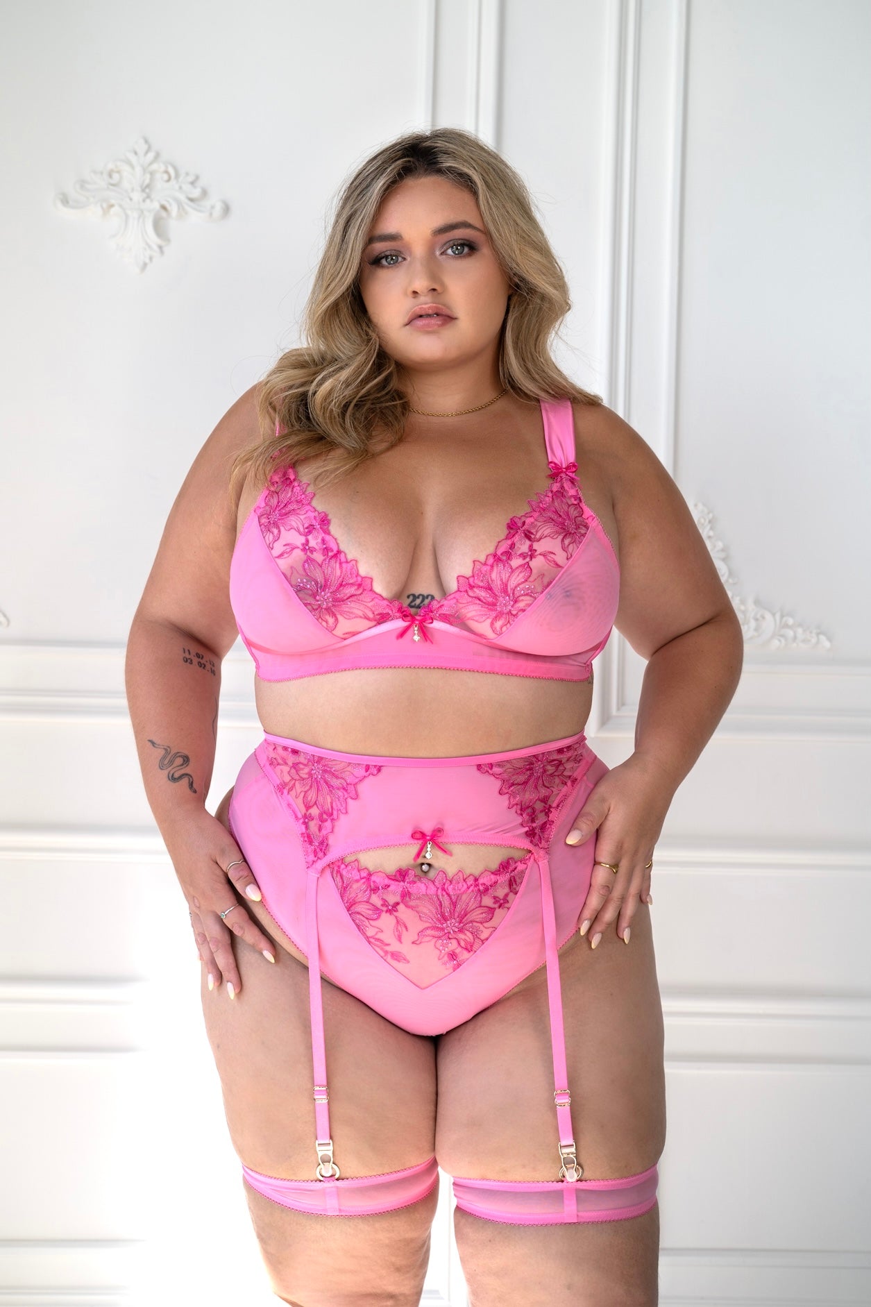 Rosalina Bralette Rose